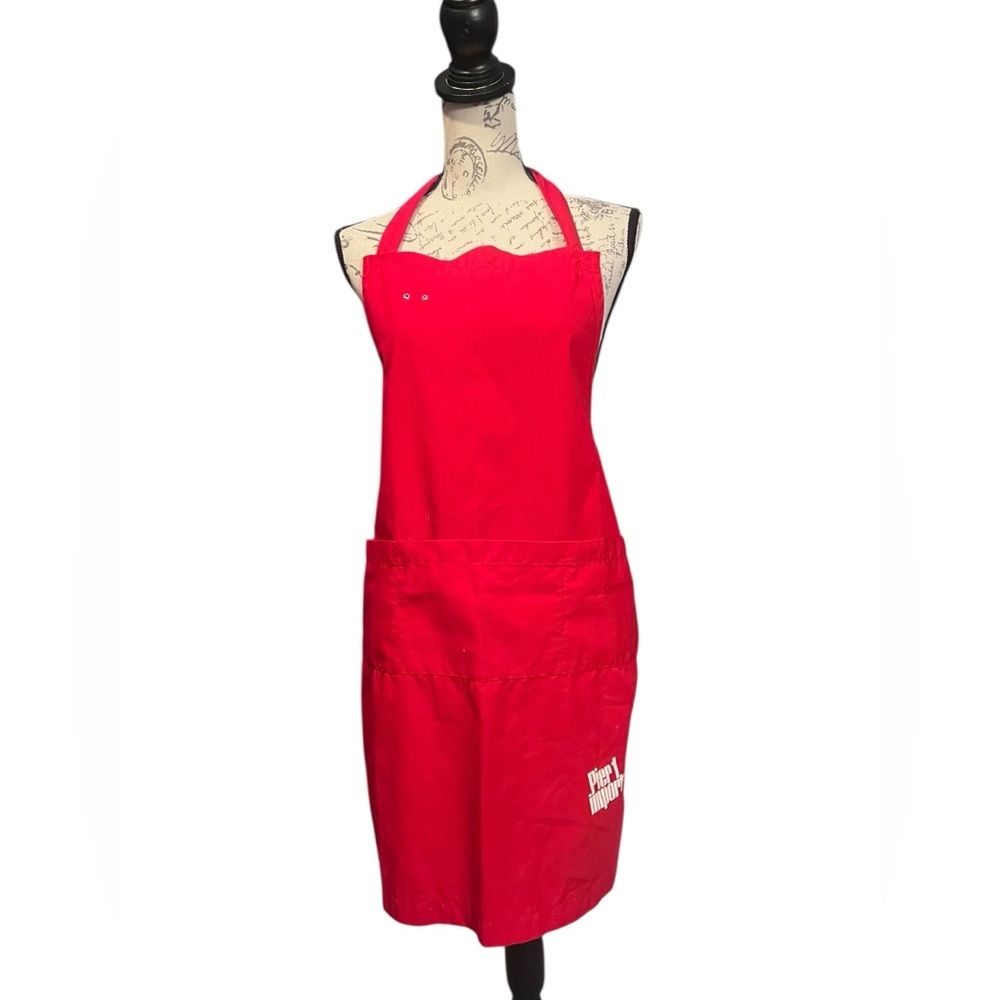 Red Kitchen Apron, Pier1 Imports